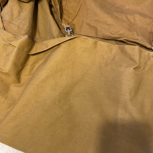 Vintage wildfowl Men's Brown Jacket, has some repairs,  has weight to it - Picture 6 of 6